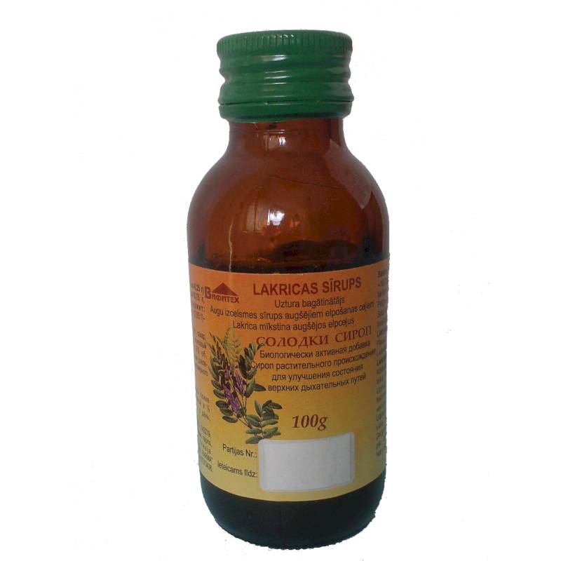 Lékořicový sirup